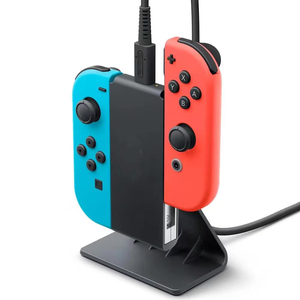 Station de charge pour Joy-Con Nintendo (double) – Accessoires de jeu pour support de charge de manette avec câble - Product Image 1