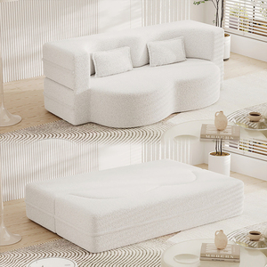 Multi-Functional High Density Foam Core Folding <strong>Pull</strong> Out <strong>Couch</strong> Sofa <strong>Bed</strong> - Product Image 6