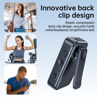 Reproductor MP3 portátil con pantalla a color, ranura para tarjeta TF integrada, compatible con visualización de letras y conexión simultánea de dos dispositivos.
