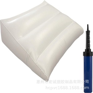 Pvc Inflatable Baby High Chair <b>Back</b> <b>Cushion</b> White Portable For 6 Months Or More Children - Product Image 3