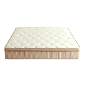 Colchón Ortopédico con Muelles Ensacados Individuales, Soporte de Espuma de Alta Densidad, Transpirable, Tamaño Queen, para el Hogar - Product Image 1