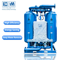 Compresor Industrial de Acero Inoxidable JM 7Bar 55Nm/min con Soplador de Calentamiento, Secador de Adsorción Regenerativo sin Pérdida de Aire y Control PLC