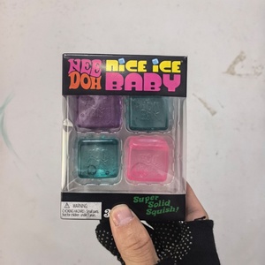 Hot Sale Baby Nice Cube Sensory Squeeze Squishy Toys Decompression Square Pinch Music Decompression Vent Toys Promotional Toy - Product Image 2