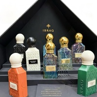 Ensemble de parfums arabes Ibraheem Al Qurashis 10*30ML, parfum longue durée, mini-parfum, coffret cadeau avec parfum floral boisé