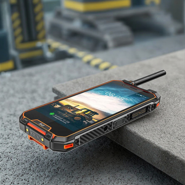 Heavy Duty Rugged Smartphone IP68 5G 8+256GB with Dual SIM, Push-to-Talk, Suitable for Emergency and Rescue