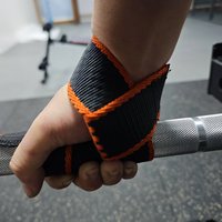 Sangles de poignet personnalisées avec logo pour soulever des poids, sangles de poignet de haute qualité pour la musculation