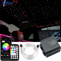 Kit d'éclairage de plafond RVBW Starlight en gros avec double port 20W, 2m, 900 étoiles, pour voiture/maison, contrôle par APP/télécommande