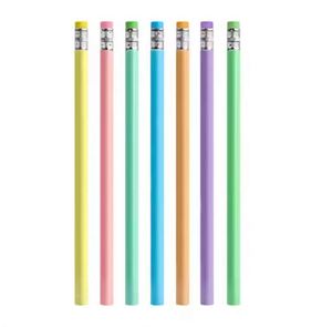 Crayon de dessin triangulaire en bois de laitier vif, pointe en caoutchouc, pour croquis, papeterie d'apprentissage, mine noire HB, EN71, vente en gros - Product Image 2