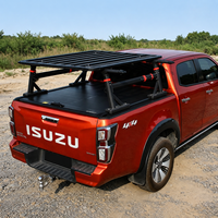 Plateforme de toit pliable manuelle en aluminium, imperméable, pour toitiers de pick-up