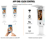 Quiosco de Autoservicio con Pantalla Táctil Android IP65 para Exteriores, Quiosco de Pago con Impresora, para Restaurantes y Ascensores, de Pie