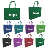 Tas Tote Felt Ukuran Besar IOTA PHI LAMBDA Signature Deltaa Felt Tote