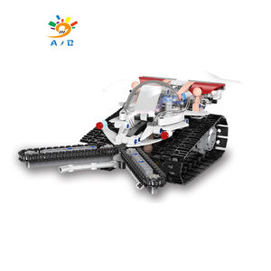 AJB RC motore elettrico motosega blocchi di costruzione set 5 diversi modelli per la decorazione di aspetto educativi giocattoli assemblati - Product Image 3