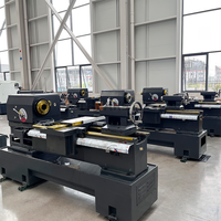 Tour CNC horizontal à lit plat haute précision à un seul brocheur TENAKS GSK économique et robuste CK6140 pour l'usinage des métaux