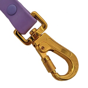 Correa de Perro de PVC Personalizada de Lujo de Nuevo Diseño, 3 Metros de Largo, Hebilla de Aleación de Zinc, Diseño Sólido, para Perros Grandes - Product Image 4