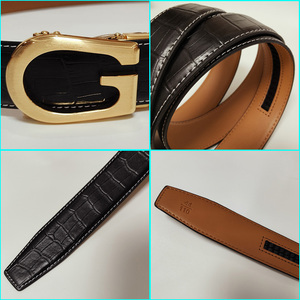 Nhà Máy Tự Động Khóa Vàng Bạc G Thời Trang Chính Hãng Da Sang Trọng Thương Hiệu Người Đàn Ông Nổi Tiếng Thiết Kế Thắt Lưng - Product Image 3