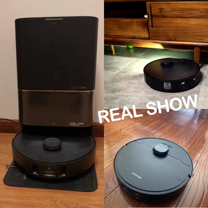 หุ่นยนต์ดูดฝุ่น Dreame X40 Pro Ultra แรงดูด 13000 Pa พร้อมแปรงข้างทำความสะอาดอย่างละเอียด เครื่องกวาดพื้นอัตโนมัติ - Product Image 1