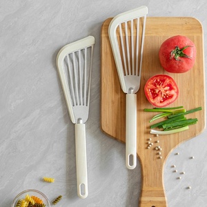 Spatule de cuisson en silicone pour poisson et steak, résistante à la chaleur, antiadhésive, en acier inoxydable, pour ustensiles de cuisine - Product Image 1