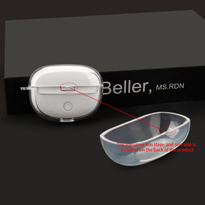 Étui transparent en silicone TPU pour écouteurs, accessoires pour écouteurs, étui pour écouteurs <span class=keywords><strong>Bose</strong></span> Ultra Open Earbuds, coque en silicone caoutchouc - Product Image 4