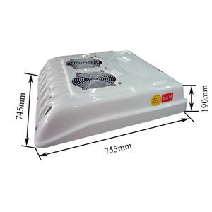 เครื่องปรับอากาศติดหลังคาแบบไดเร็คไดร์ฟ DC รุ่น AC05 สำหรับรถบรรทุก สภาพใหม่ ใช้ไฟ DC อัตโนมัติ - Product Image 3