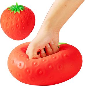 Juguete Blandito de Fresa Gigante de 15 cm, de Subida Lenta, Simulación de Fresa, Antiestrés, Antiansiedad, Juguete Sensorial para Regalos - Product Image 1