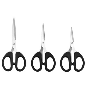 Mini Tijeras de Oficina de Acero Inoxidable con Mango de Plástico para Manualidades, Papel y Material Escolar - Product Image 4