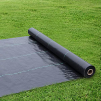 Toile de paillage moderne en PP, résistante à la corrosion, anti-mauvaises herbes, pour aménagement paysager, durabilité 10 ans, idéale pour les parcs
