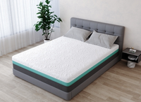 Matelas en mousse à mémoire de forme 12 pouces Queen King Size Visco Gel Ressort 30cm Rouleau de matelas en mousse pure ferme dans une boîte Colchon Custom