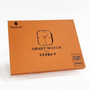 Factory Wholesale S100 Ultra Watch for Men Fashion Smart Watch 2024 Wireless Charge HD Screen Ultra 9