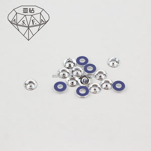 ASFA10 Cristales de Estrás Termoadhesivos con Forma Circular de 4x8mm, Tamaños SS6 y SS10, para Aplicación con Máquina de Termofijación, Cristal AB - Product Image 4