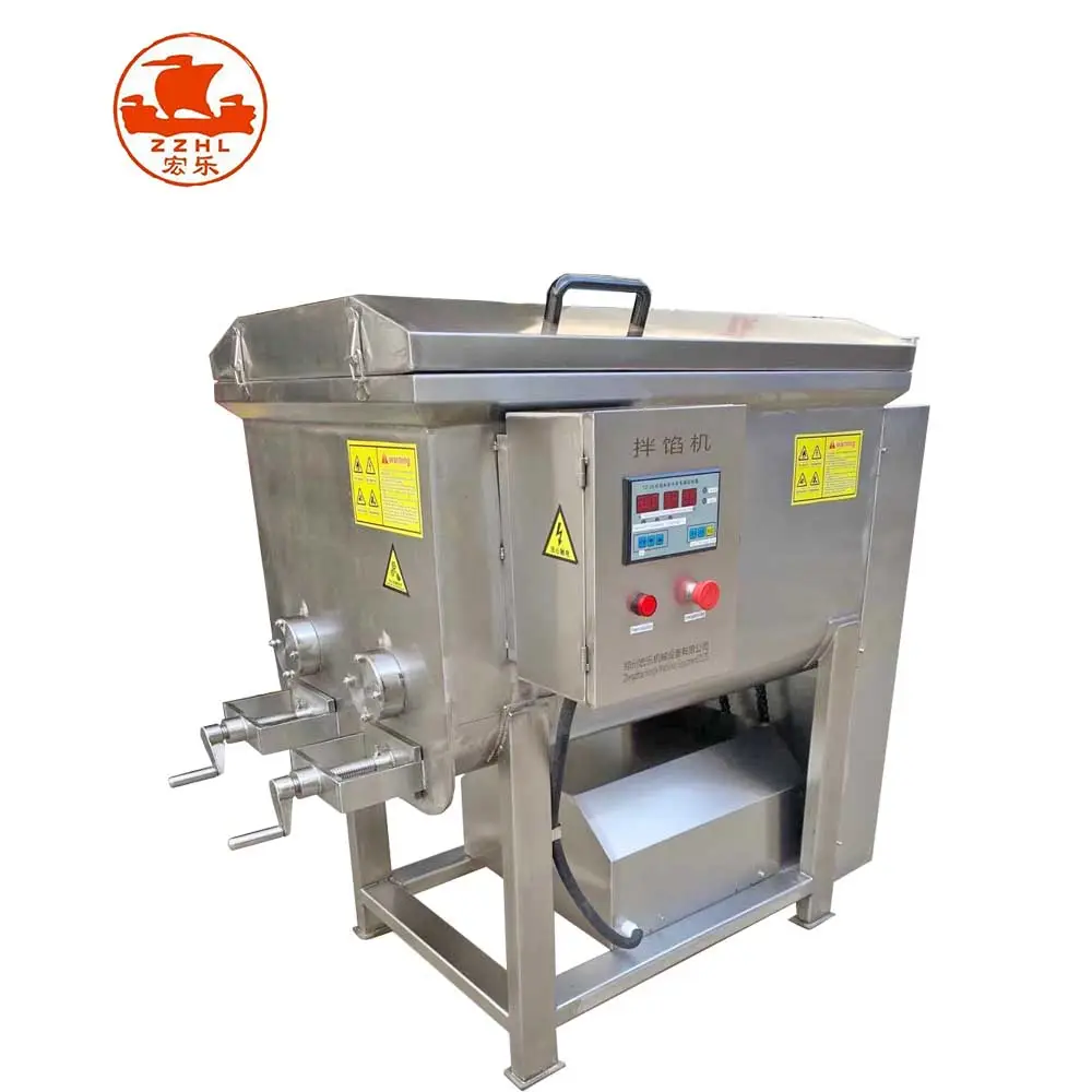 Mezclador de carne de salchichas d41, máquina mezcladora de relleno al vacío de acero inoxidable, tecnología avanzada, a la venta