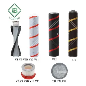 Compatible avec la brosse rotative et les filtres pour l'<span class=keywords><strong>aspirateur</strong></span> <span class=keywords><strong>sans</strong></span> <span class=keywords><strong>fil</strong></span> <span class=keywords><strong>Dreame</strong></span> V8 V9 V9B <span class=keywords><strong>V10</strong></span> V11 T10 T20 T30 - Product Image 1
