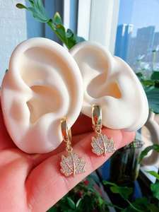 Boucles d'oreilles pendantes personnalisées en forme de crabe marin, plaquées or, en laiton, boucles d'oreilles créoles, jolies boucles d'oreilles en forme d'animaux marins pour femmes, vente en gros - Product Image 5