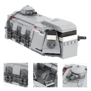 Moc2355 Đế Quốc Bọc Thép Tuần Tra Thuyền 403Pcs Gạch Không Gian Chiến Tranh Phim Lắp Ráp Giáo Dục DIY Xây Dựng Khối Cho Trẻ Em Quà Tặng Đồ Chơi - Product Image 6