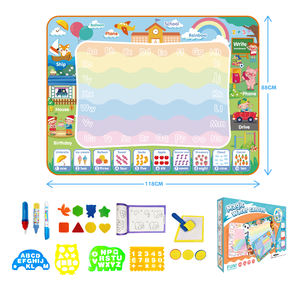 Lienzo de agua para niños, grafiti, dibujo mágico, bolígrafo de repetición súper grande, tablero de dibujo para bebés en edad preescolar - Product Image 6