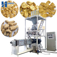 Ligne artificielle de production de viande de soja extrudeuse texturée de protéines végétales faisant la machine