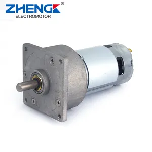 ZHENGKE ZGA60FM60mm直径12v24v36vブラシDcPMDCギアモーターボイスコイルモーター工業用機械用永久磁石