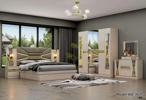Lit king size économique en bois ensembles de <span class=keywords><strong>chambre</strong></span> à coucher complets <span class=keywords><strong>chambre</strong></span> double <span class=keywords><strong>adulte</strong></span> cadre en bois complet ensemble de meubles de <span class=keywords><strong>chambre</strong></span> à coucher <span class=keywords><strong>moderne</strong></span> - Product Image 2