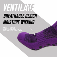 Chaussettes de football antidérapantes de haute qualité pour hommes, avec logo personnalisé, performance sportive, design élite, pour le football