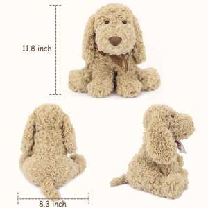 Peluche di Cane Barboncino Dorato all'Ingrosso, Giocattolo Morbido Imbottito Realistico, Cucciolo Personalizzato - Product Image 6