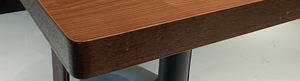 Plateaux de table de restaurant |   Design carré moderne, durable, facile à nettoyer, noyau en contreplaqué, surface en placage de bois véritable, finition peinte, marque GDRS - Product Image 6