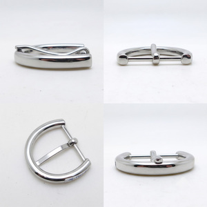 Hebilla de Cinturón Personalizada de 30 mm con Pin OEB, Hebilla de Cinturón de Moda para Mujer en Forma de D Curvada, Aleación de Zinc Vintage, Accesorios Metálicos - Product Image 4