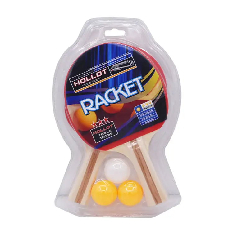 Tennis Racket 3 Ping Pong Balls Children ping pong paddle and balls table tennis rackets and ball With Carrying Bag