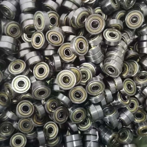 Vòng bi thu nhỏ 626ZZ 6 X19 X <span class=keywords><strong>6mm</strong></span> Kim loại kín bằng thép carbon Vòng bi bi rãnh sâu siêu nhỏ theo hệ mét - Product Image 1