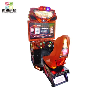 Indoor coin operated 42'' LCD FF Super cars racing game simulator for adult