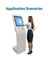 Système de distribution de file d'attente de billets kiosque/système de gestion de file d'attente de bouton d'appel de service/terminal de libre-service d'appel de client sans fil