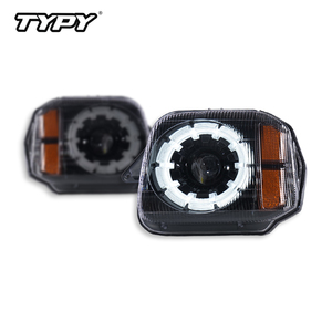 For 2007-2015 Suzuki Jimny Headlight Assembly <b>LED</b> Lens Conversion Kit with Daytime <b>Running</b> <b>Lights</b> Turn Signals 12V New - Product Image 3
