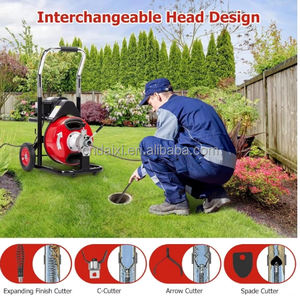 Nettoyeur de branchement de toilette électrique <span class=keywords><strong>professionnel</strong></span> 220V nouvel outil de Drainage <span class=keywords><strong>à</strong></span> haute pression magique pour le dragage de tuyau d'égout magasin de lavage de voiture - Product Image 6