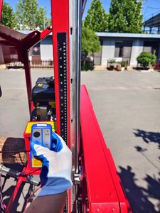 Sierra de madera de aserradero de 32 pulgadas para cortar carpintería Motor de gasolina Horizontal - Product Image 4