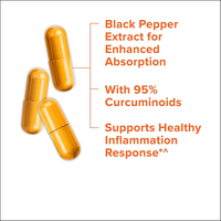 Complément en capsules de 2400 mg d'extrait de curcuma et de poudre de gingembre, marque privée OEM, pour le soutien du confort articulaire (vente en gros)