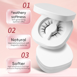 <span class=keywords><strong>Kit</strong></span> de <span class=keywords><strong>Cils</strong></span> Magnétiques Souples Beauté avec <span class=keywords><strong>Eyeliner</strong></span> Facile à Appliquer Réutilisable Imperméable <span class=keywords><strong>Faux</strong></span> <span class=keywords><strong>Cils</strong></span> pour Débutants Vente en Gros Logo Personnalisé - Product Image 2